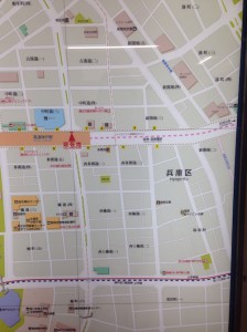 高速神戸駅周辺地図